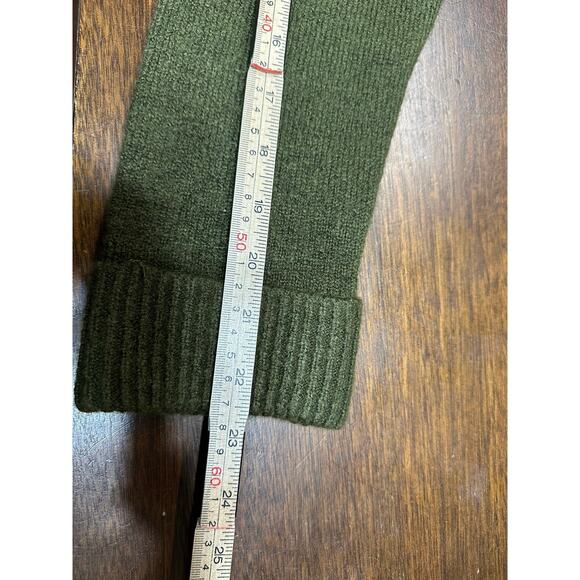 Comfy Long Duster Cadigan Sweater Women Small Chunky Academia Grunge Dark Warm - Picture 6 of 9